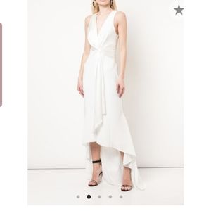 Cinq a sept iris ivory gown